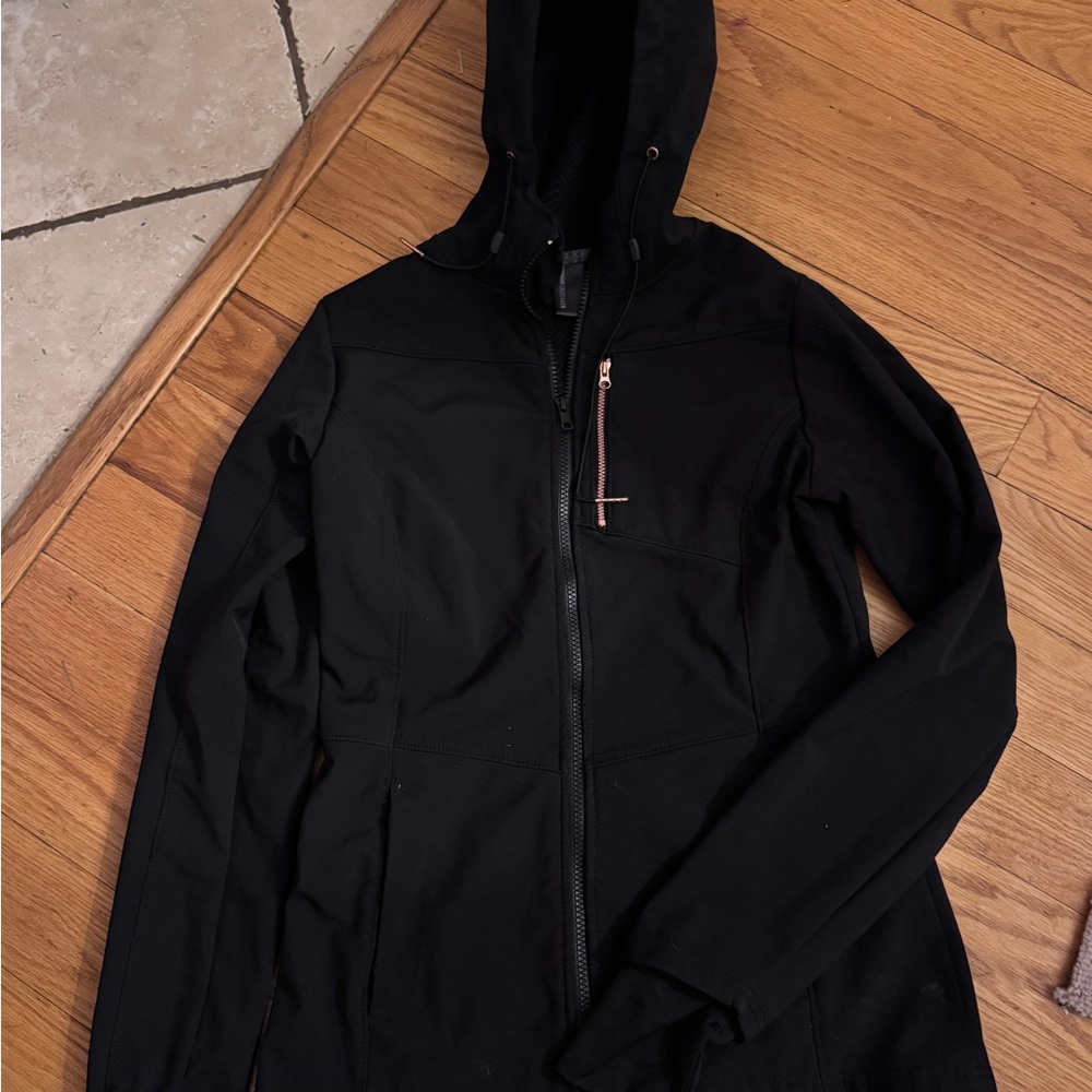 Women's Mondetta Black Hooded Jacket